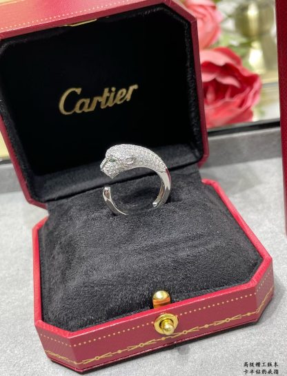 Buy replica Cartier Panthère De Leopard Head Ring and replica jewelry from PICKS Jewelry