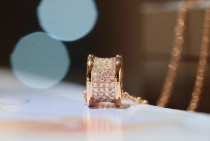 Buy replica Bvlgari B.zero1 Necklace - Full Diamond and replica jewelry from PICKS Jewelry