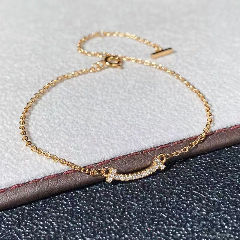 Buy replica Tiffany T Smile Bracelet and replica jewelry from PICKS Jewelry