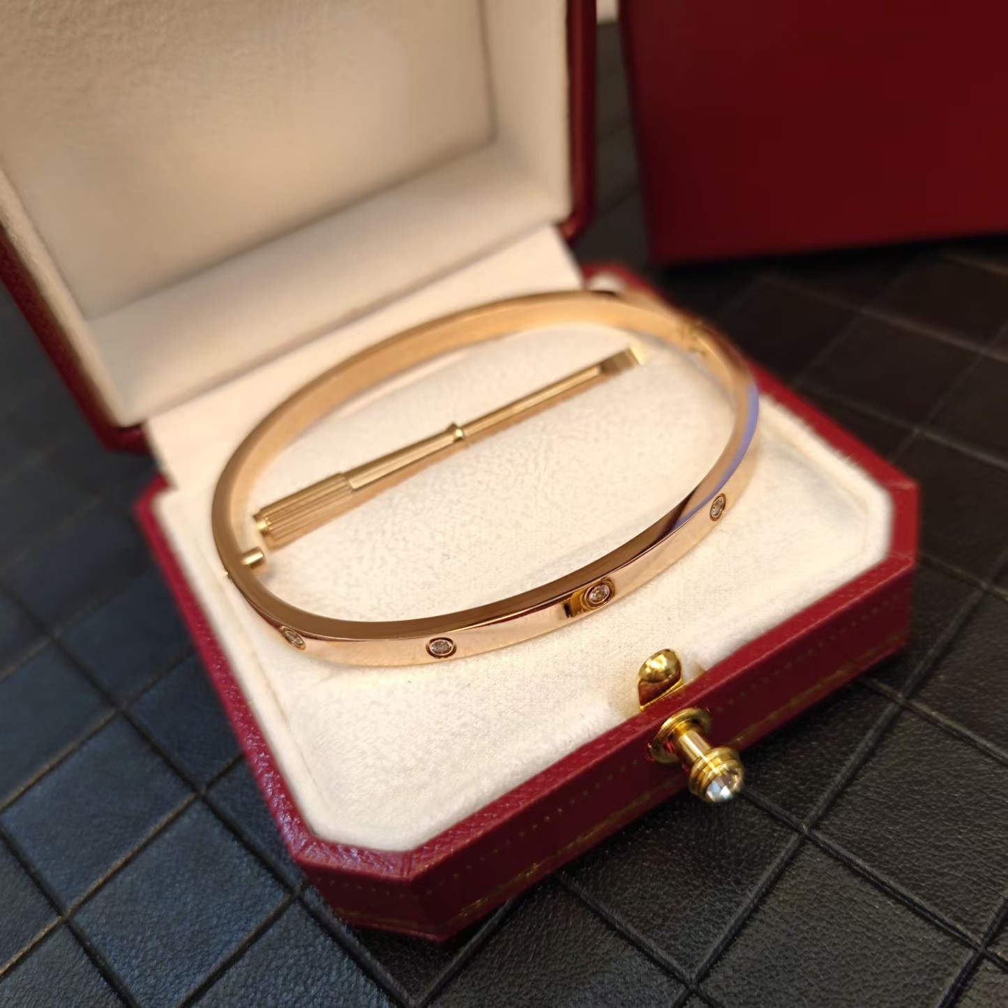 Buy replica Cartier LOVE Bangle Bracelet and replica jewelry from PICKS Jewelry