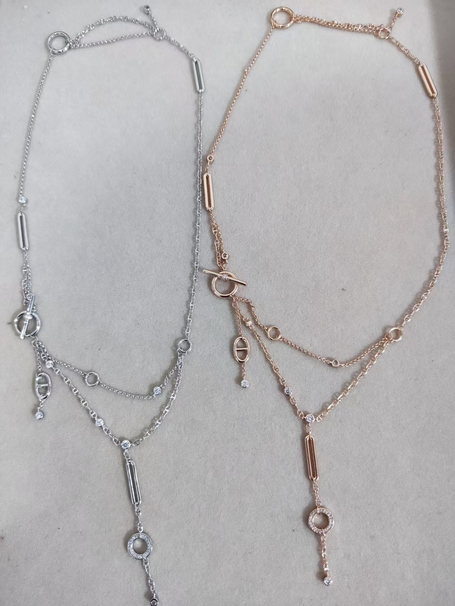 Buy replica Hermes Drop Pendant Y Necklace and replica jewelry from PICKS Jewelry