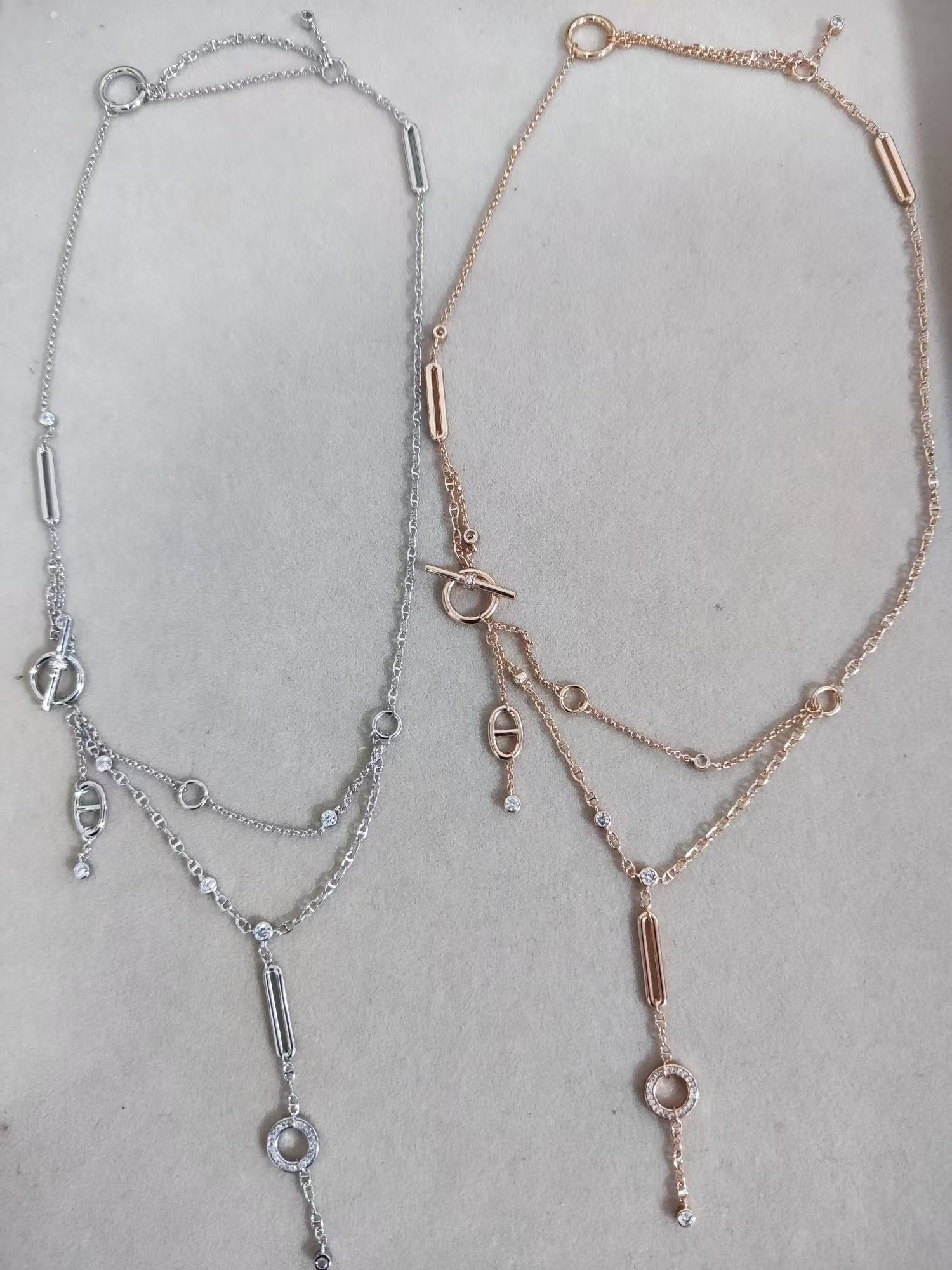 Buy replica Hermes Drop Pendant Y Necklace and replica jewelry from PICKS Jewelry