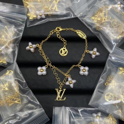Buy replica Louis Vuitton Star LV Letters Charms Bracelet and replica jewelry from PICKS Jewelry