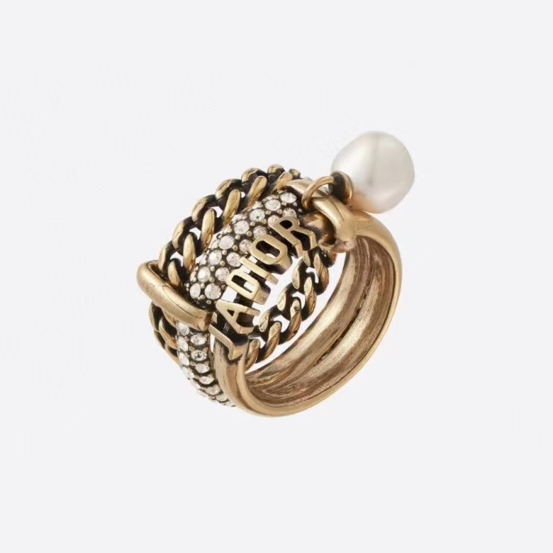 Buy replica JADIOR 3 Layers Pearl Dangle Ring and replica jewelry from PICKS Jewelry