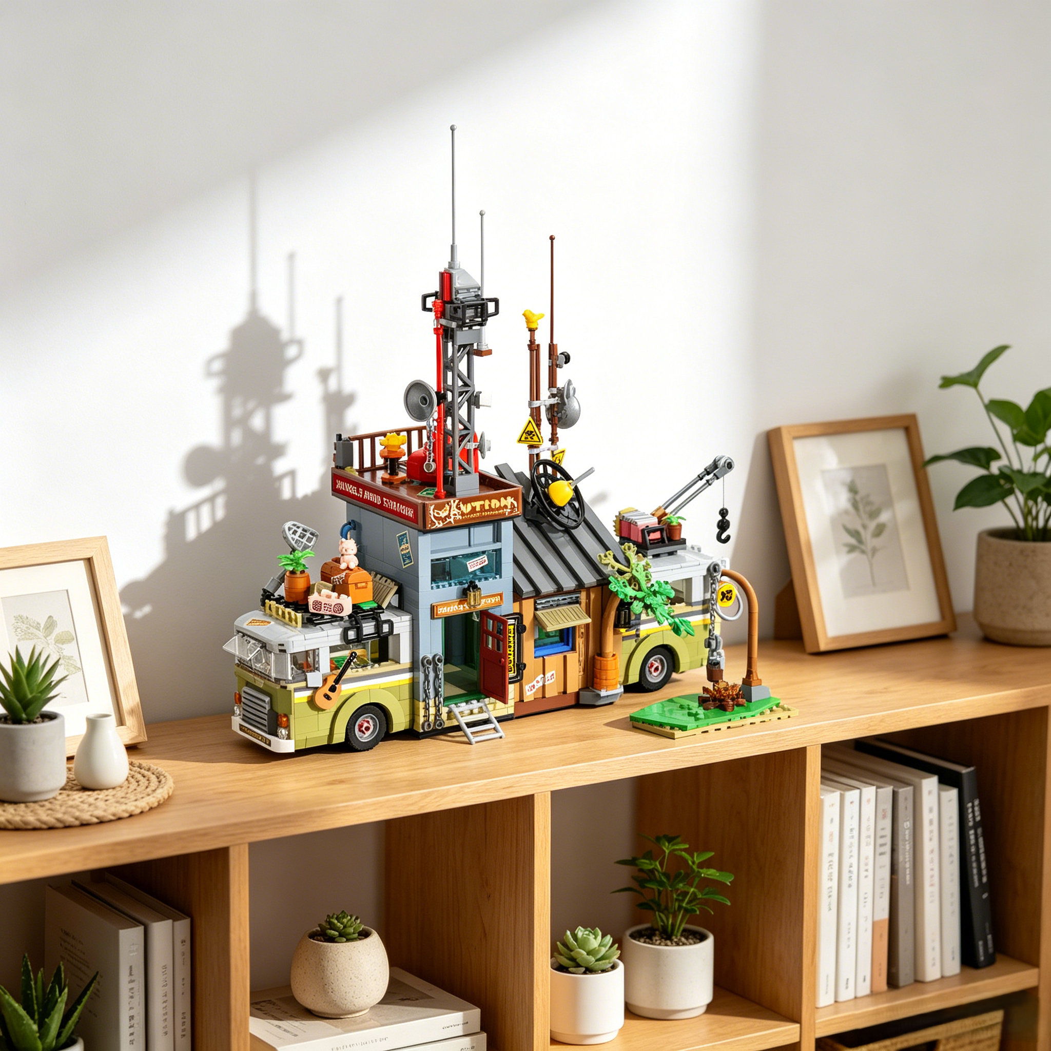 Camping Caravan Building Set
