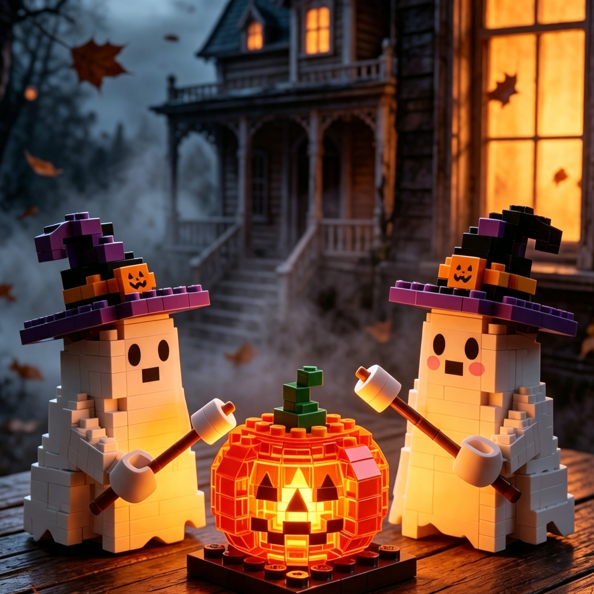 2026 Limited Edition-- Halloween Ghost Brick Set