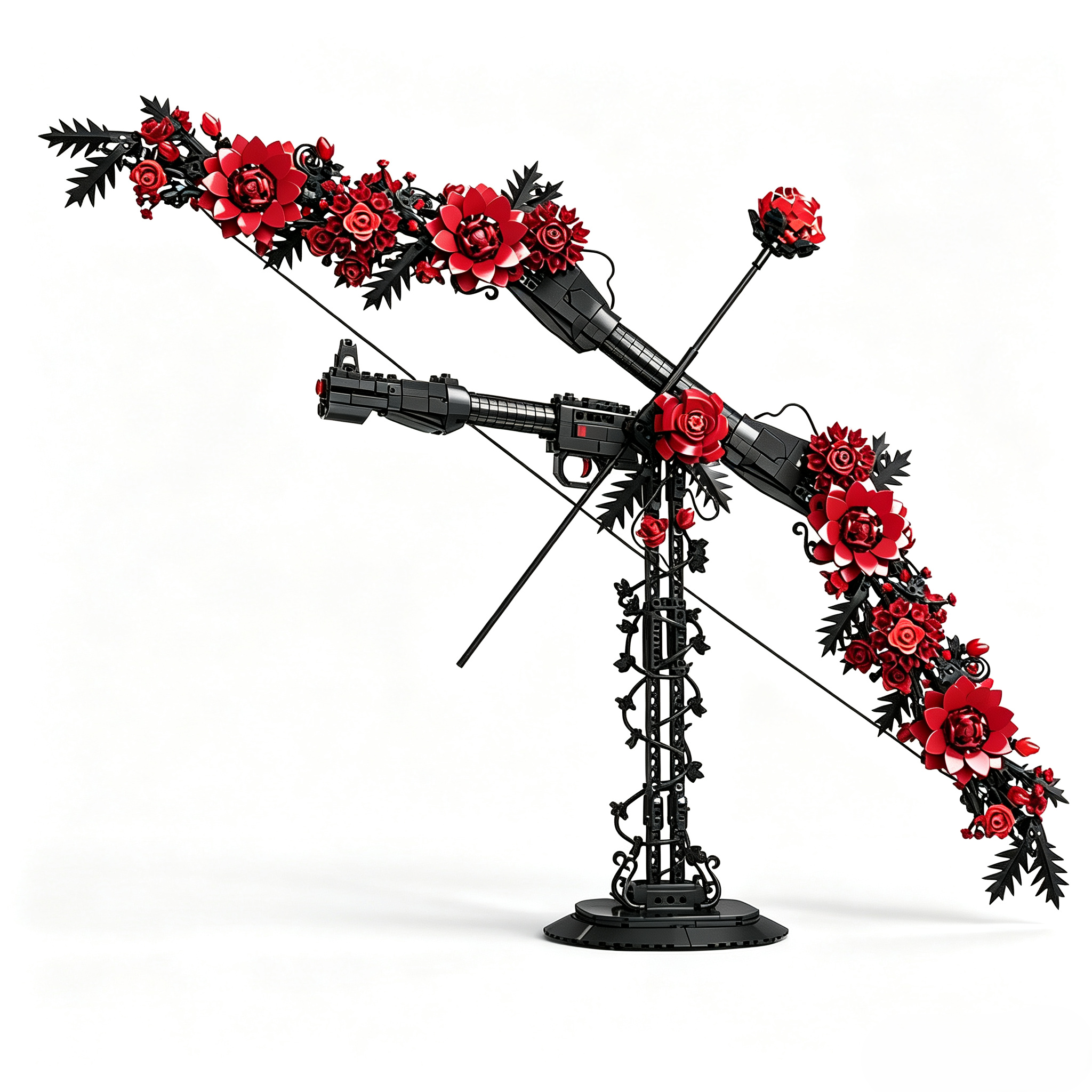 Midnight Rose Gothic Collector’s Building Block Set
