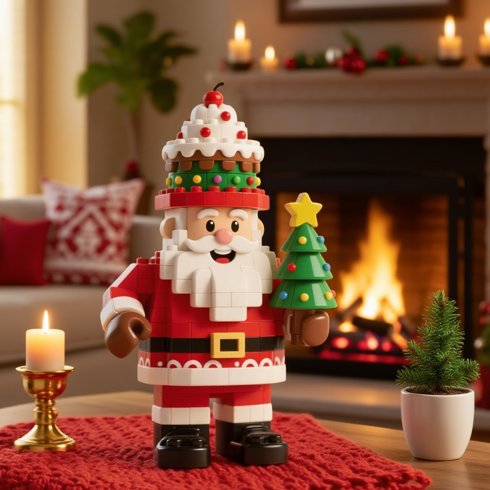 Us-bricks™ Santa Claus Building Blocks – 2025 Christmas Edition
