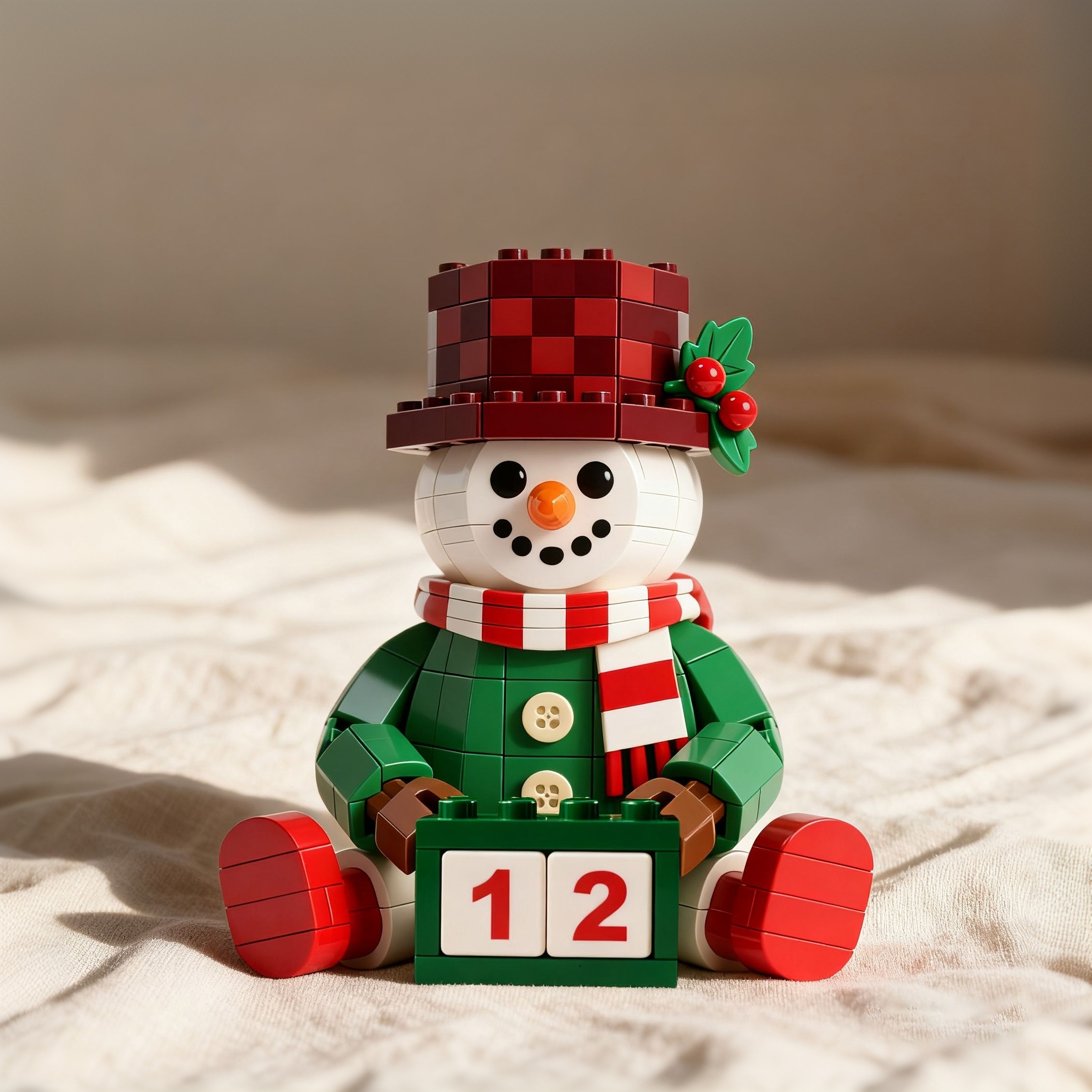 2025 Limited Edition-- Cute Christmas Duo Brick Set