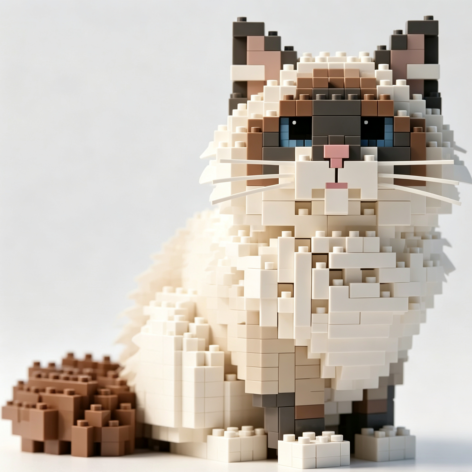 The Gentle Guardians – Four Cat Building Kit Collection 🐱🧱