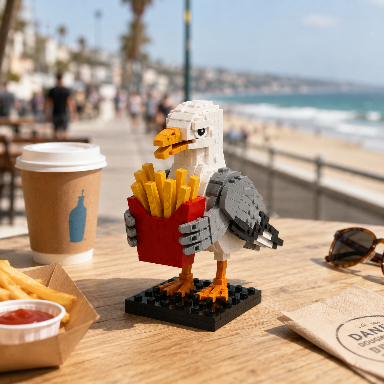 🍟 French Fry Seagull Building Set