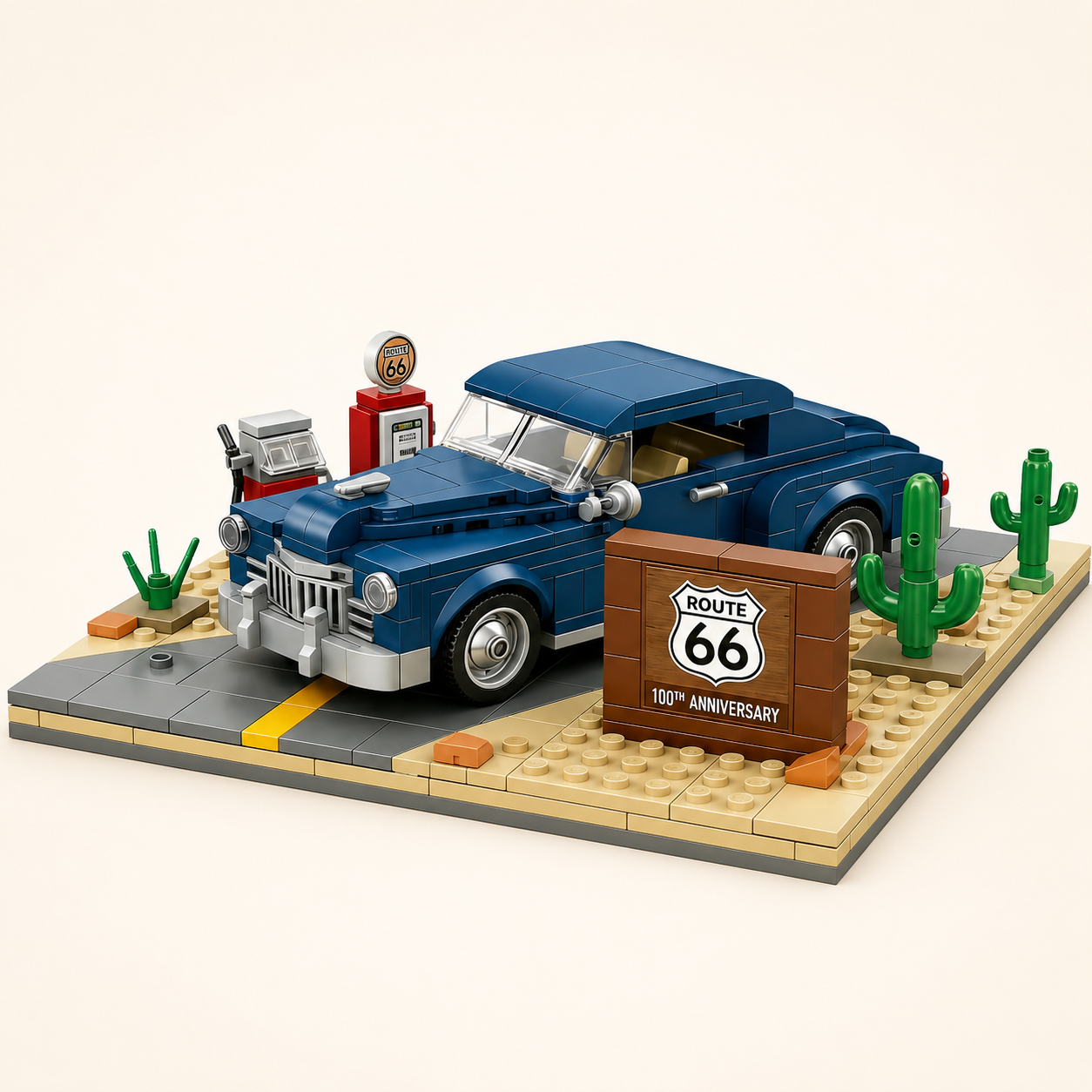 Route 66 100th Anniversary Collector Brick Set