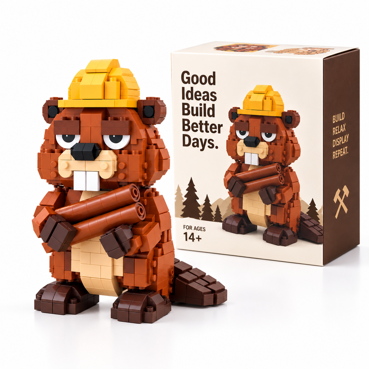 Overworked Beaver Building Set