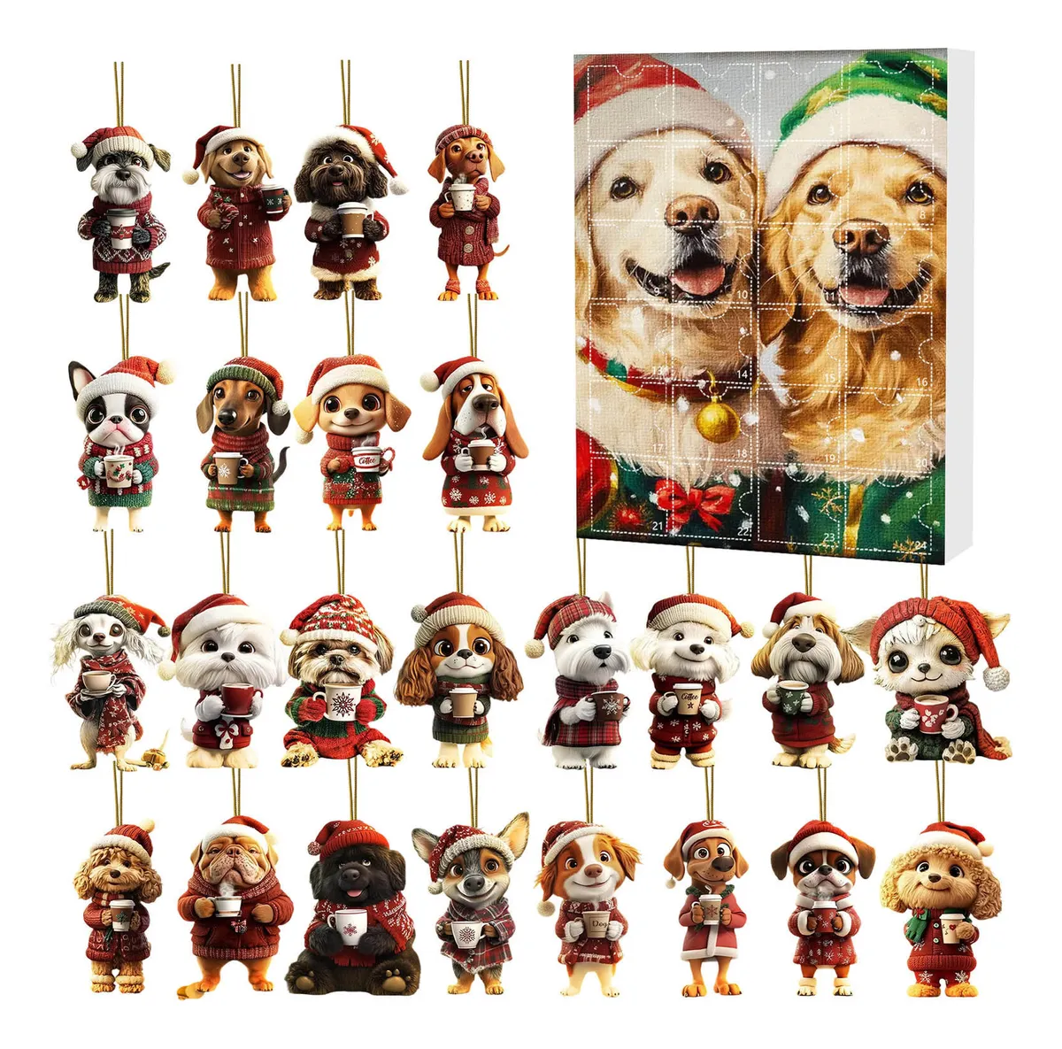 🐾 24-day Dog Lover’s Advent Calendar 2025🎄✨(𝐋𝐮𝐜𝐚𝐬 𝐇𝐚𝐥𝐞 𝐇𝐚𝐧𝐝𝐦𝐚𝐝𝐞®)
