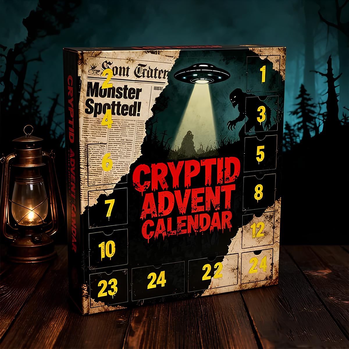 👁️Mysteries of the Unknown – 2025 Cryptid Advent Calendar