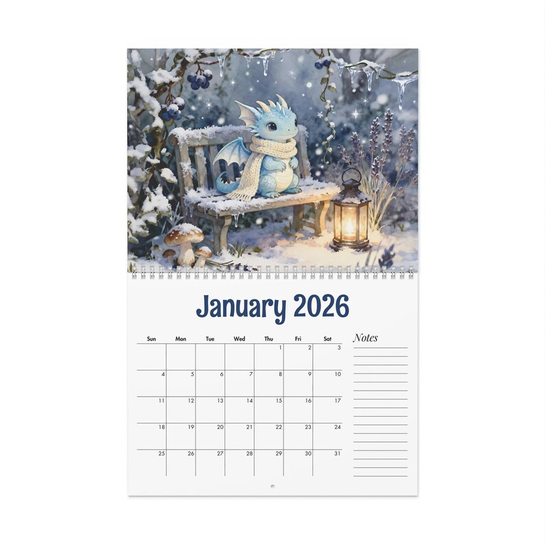 🔥Limited Edition, Only 100 Sets Left! - 🐉2026 Cottagecore Dragon Monthly Calendar(𝐋𝐮𝐜𝐚𝐬 𝐇𝐚𝐥𝐞 𝐇𝐚𝐧𝐝𝐦𝐚𝐝𝐞®)