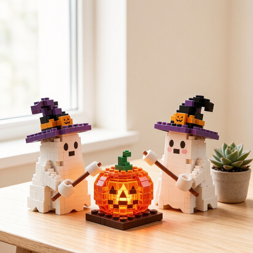 2026 Limited Edition-- Halloween Ghost Brick Set