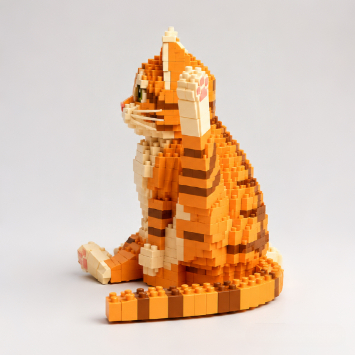 Adorable Cat Pose Brick