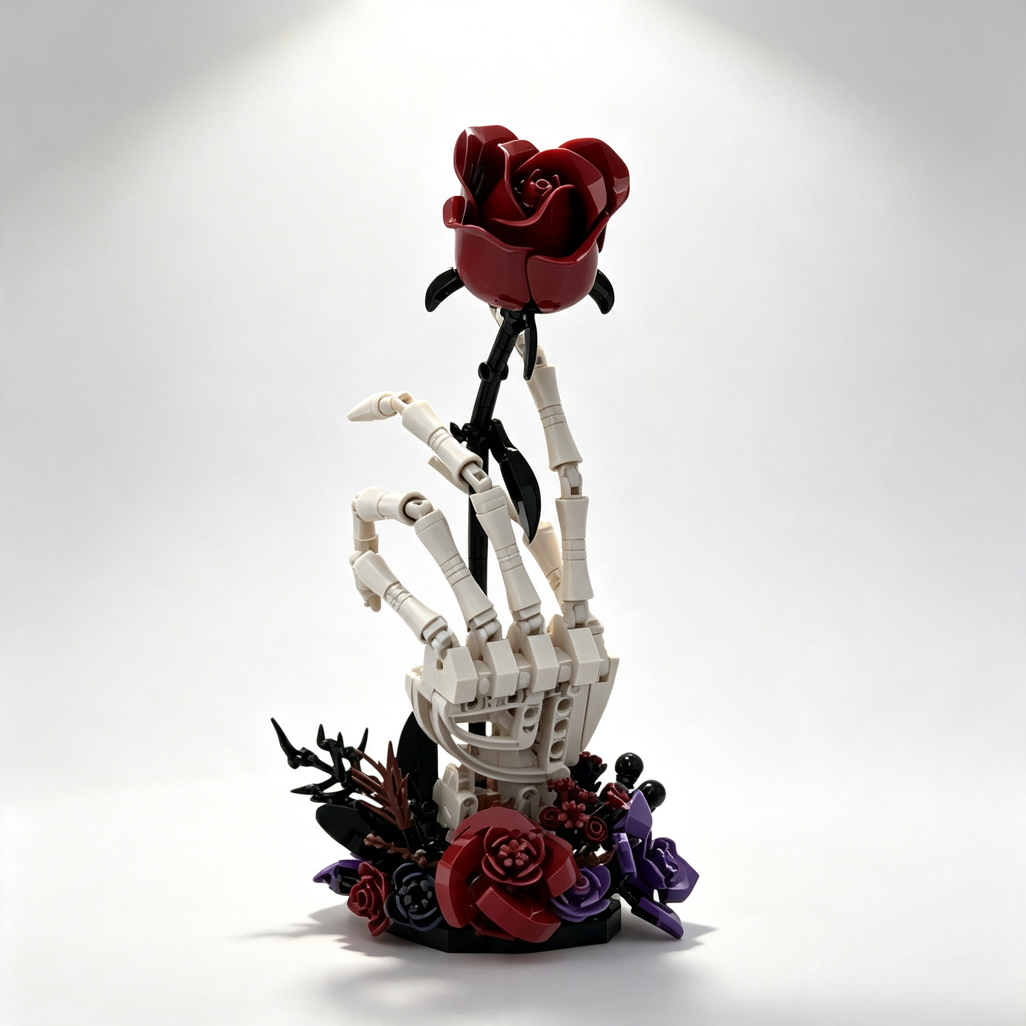 Midnight Rose Gothic Collector’s Building Block Set