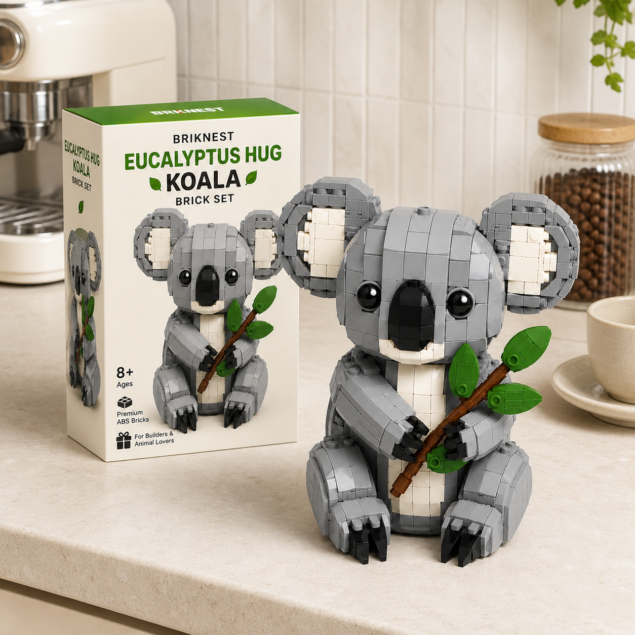 Eucalyptus Hug Koala Brick Set🌿