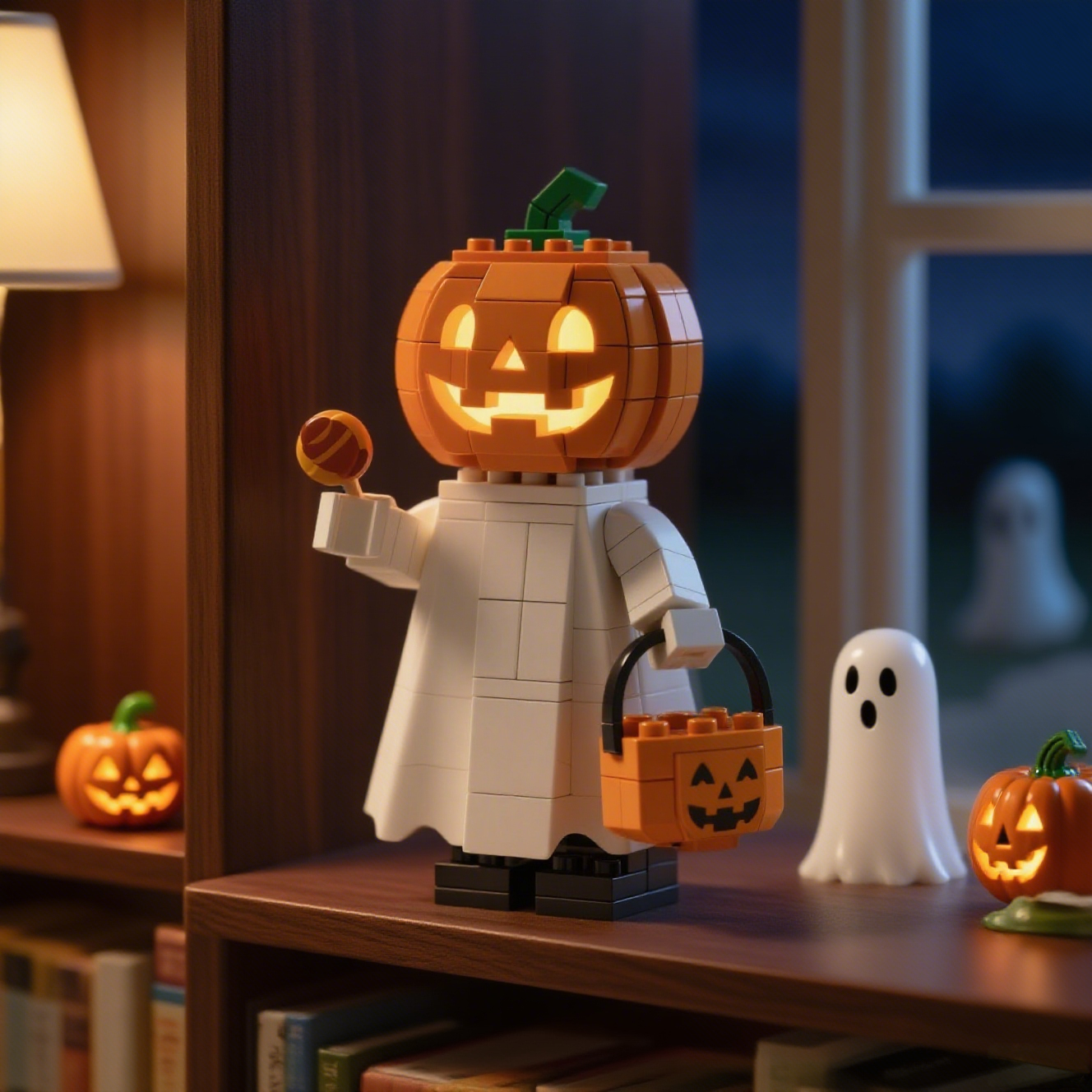 2025 Halloween Limited --Spooky Pumpkin Head Ghost🎃