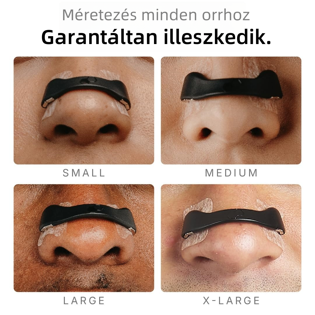 Mondjon búcsút a horkolásnak, lélegezzen szabadon egész éjjel! Szabadalmaztatott mágneses orrszalag rendszer – Javítja az oxigénbevitelt, csökkenti a horkolást, növeli az alvásminőséget.