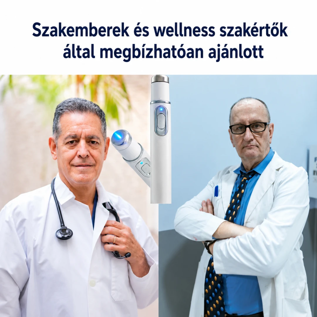 Ultrahangos lökéshullám-terápiás masszírozó — Segít támogatni a vérkeringést. Enyhíti a mélyen jelentkező kellemetlen érzéseket. Támogatja a férfi önbizalom helyreállítását.