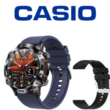 CASIO AI orvosi diagnosztikai okosóra - PPG intelligens mérés（Kövesse nyomon precízen teste mutatóit）