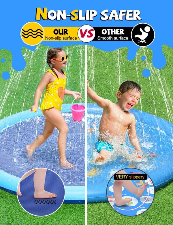 EVCM Gyerekek és kutya számára való Splash Pad