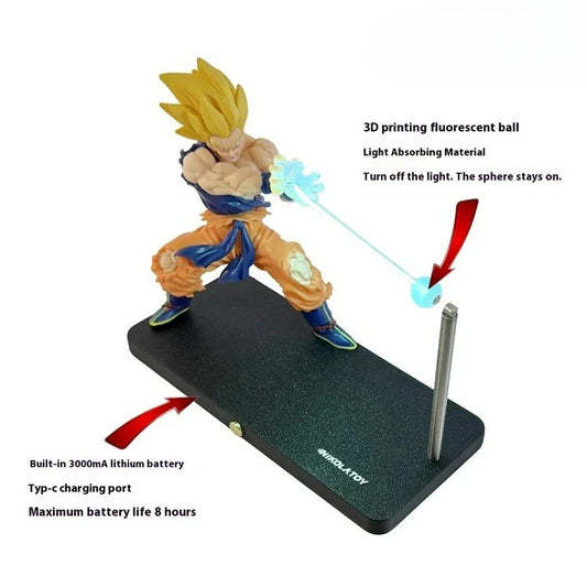 Energia Hullám LED Lámpa – Dekoráció Anime Rajongóknak