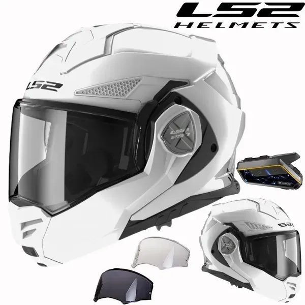 Moduláris karbon bukósisak, P/J kettős jóváhagyással, LS2 FF901 ADVANT X CARBON