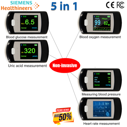SIEMENS Healthineers non-invazív vércukormérő (8-as funkció 1/99%-os pontossággal)