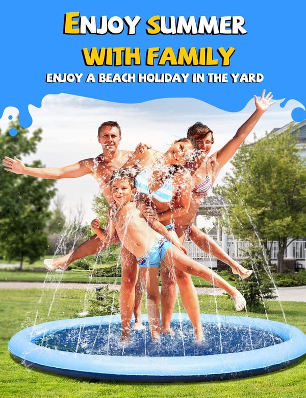 EVCM Gyerekek és kutya számára való Splash Pad