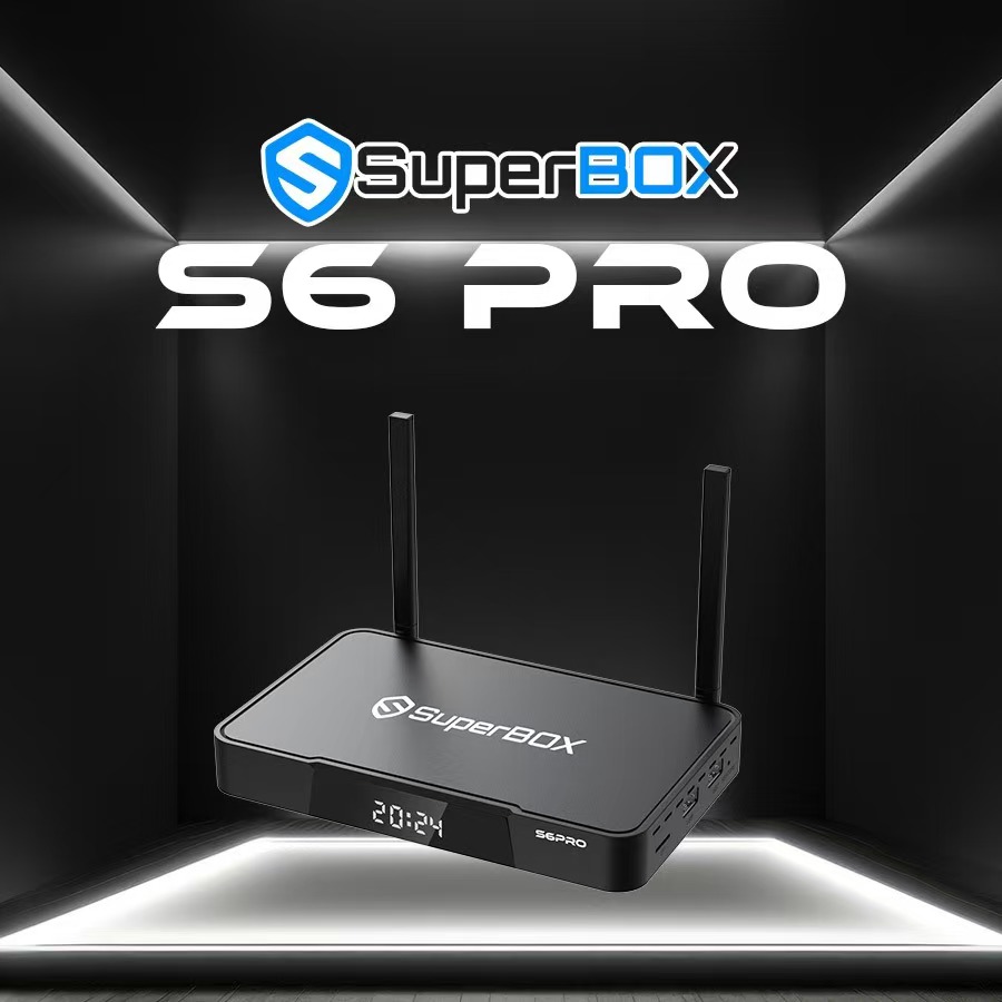 Superbox S5 PRO Streaming Media Player – Android 12, WiFi 6, 4GB/32GB, 6K, Fast Ship