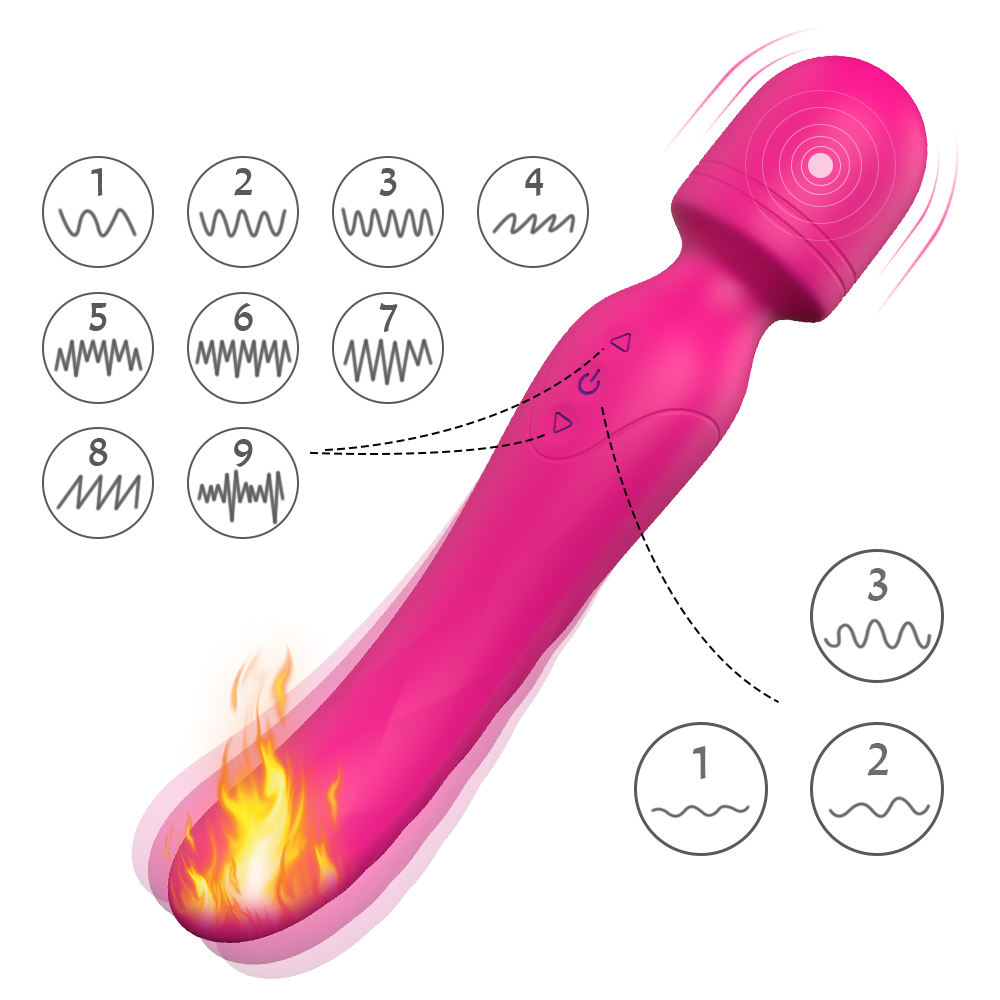 Double-headed vibrator