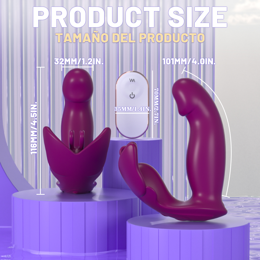 Wireless APP Butterfly Rabbit Vibrator