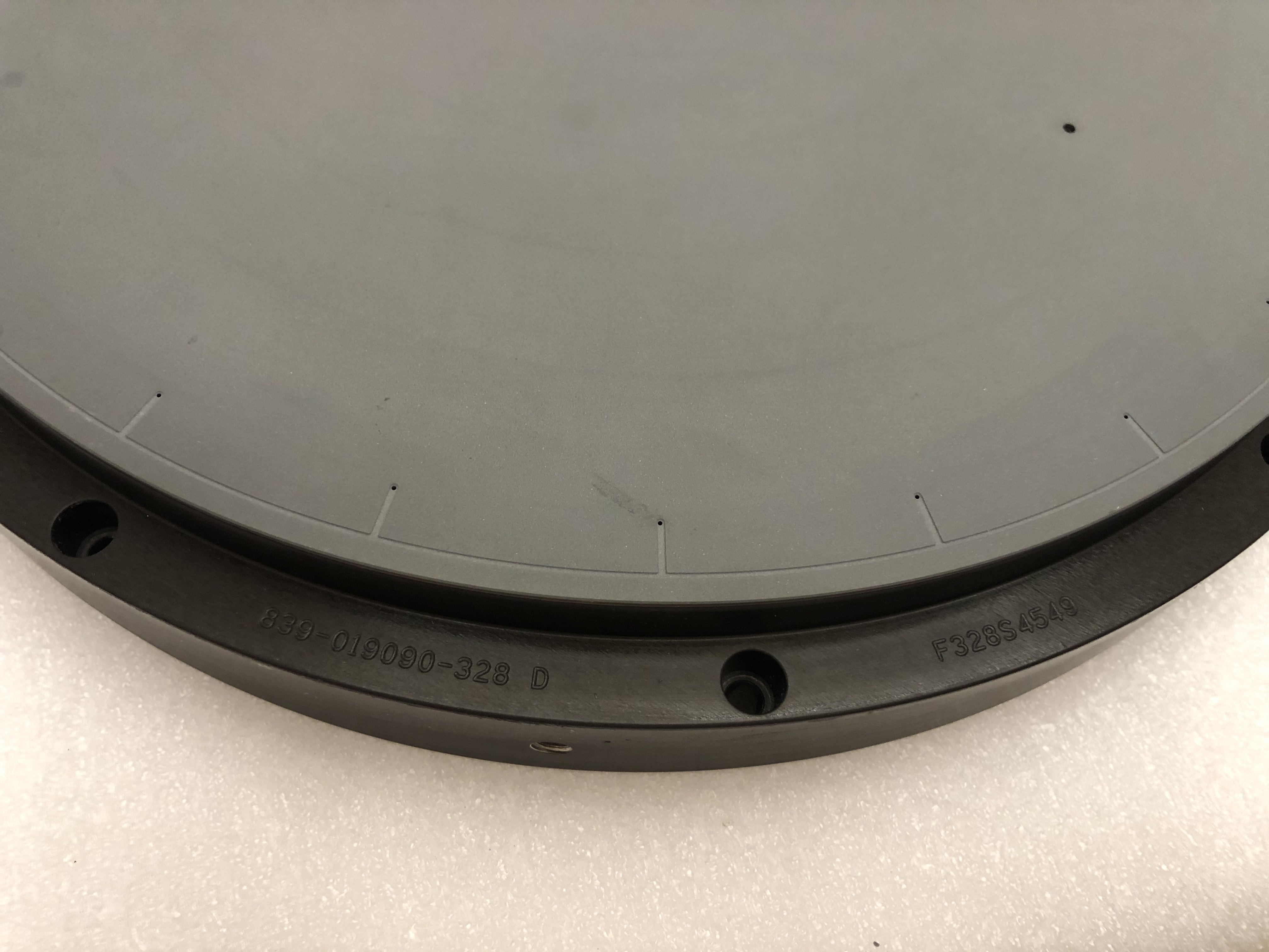 LAM RESEARCH ECHUCK328 SPUTTERING TARGET, 300MM, 839-019090-328 (PARTS) 715-014790-328