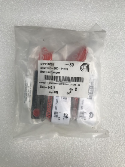 APPLIED MATERIALS AMAT ADAPTOR 1" COMPRESSION TO SAE 1 1/16-12 0040-84017