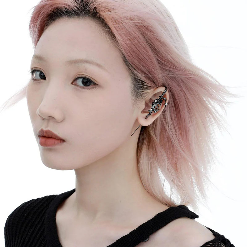 MYTH OF THE MOON S925 Ear Hook Needle Piercing Earring