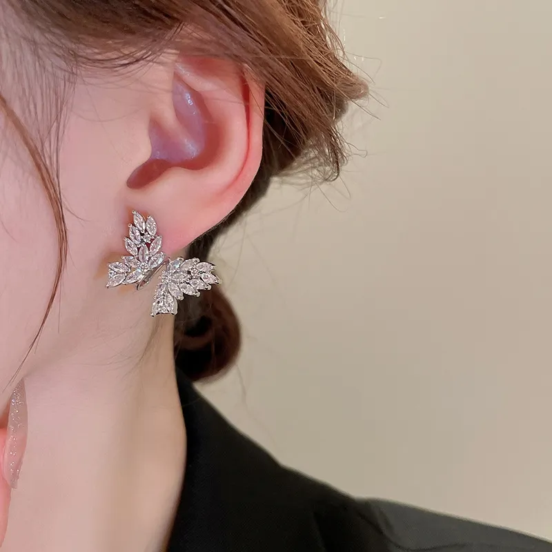 🌸2024 SPRING HOT SALE✨SPARKLING BUTTERFLY ZIRCON EARRINGS