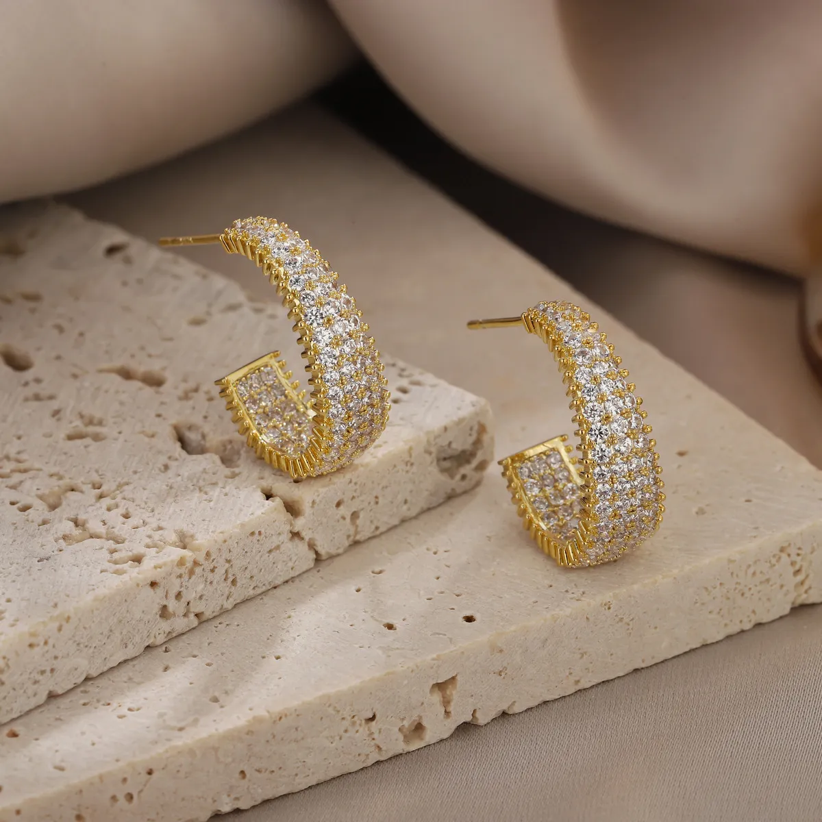 Mother's Day Sale🧡ITALIAN STYLE ZIRCON EARRINGS