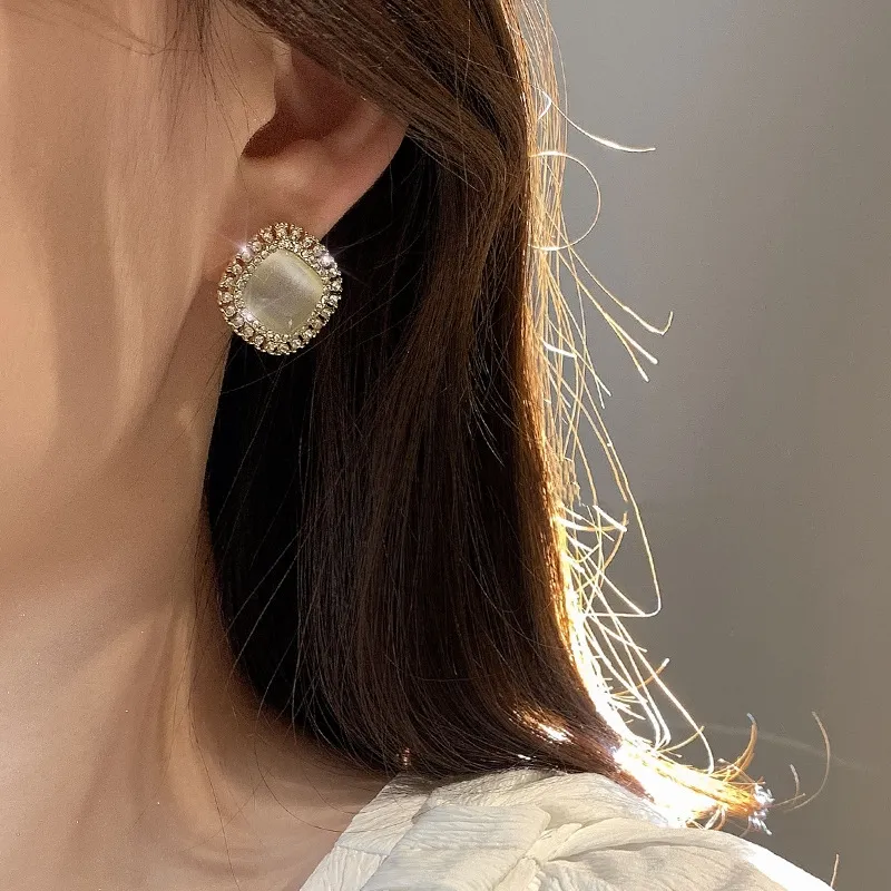 Hot Sale🔥ITALIAN STYLE OPAL VINTAGE EARRINGS