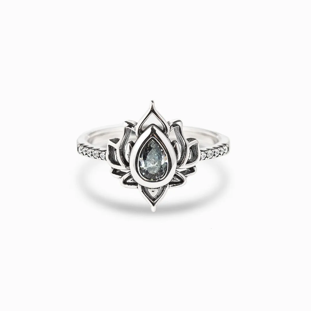 FOR DAUGHTER NO MUD NO LOTUS RING