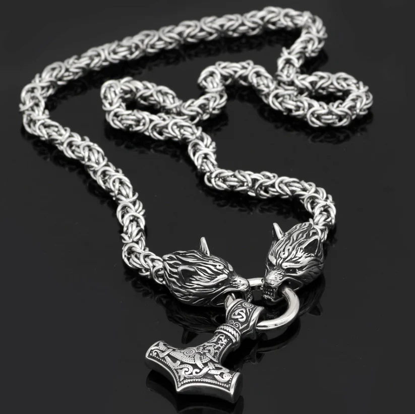 Thor's Hammer Protectors Necklace