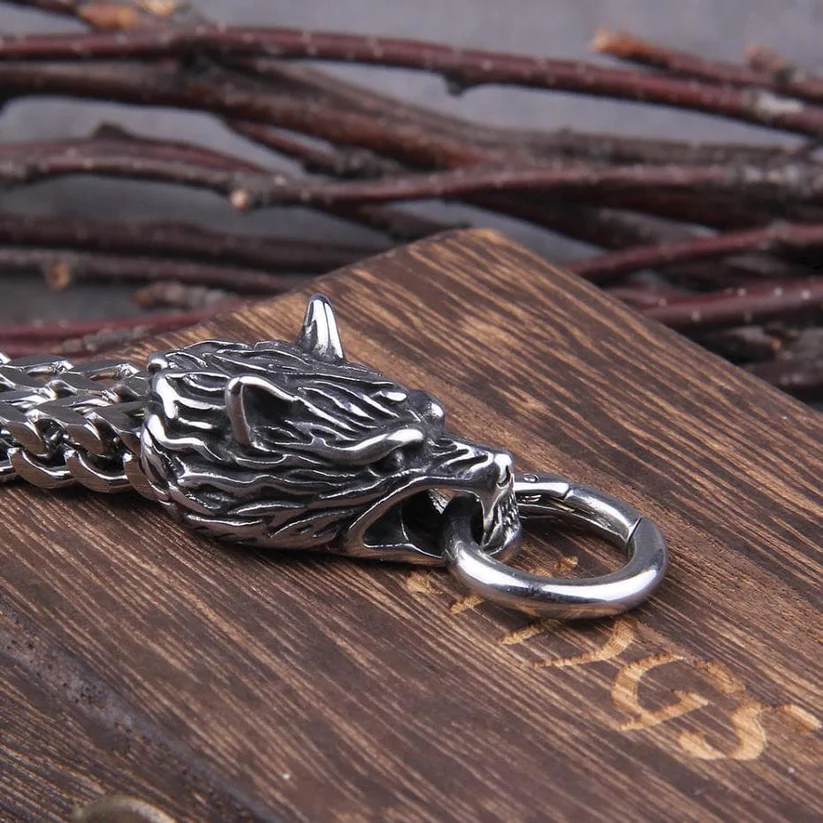 Viking Wolf Bracelet