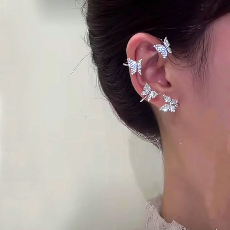 BUY 1 GET 1 FREE🦋Butterfly Ear Cuffs