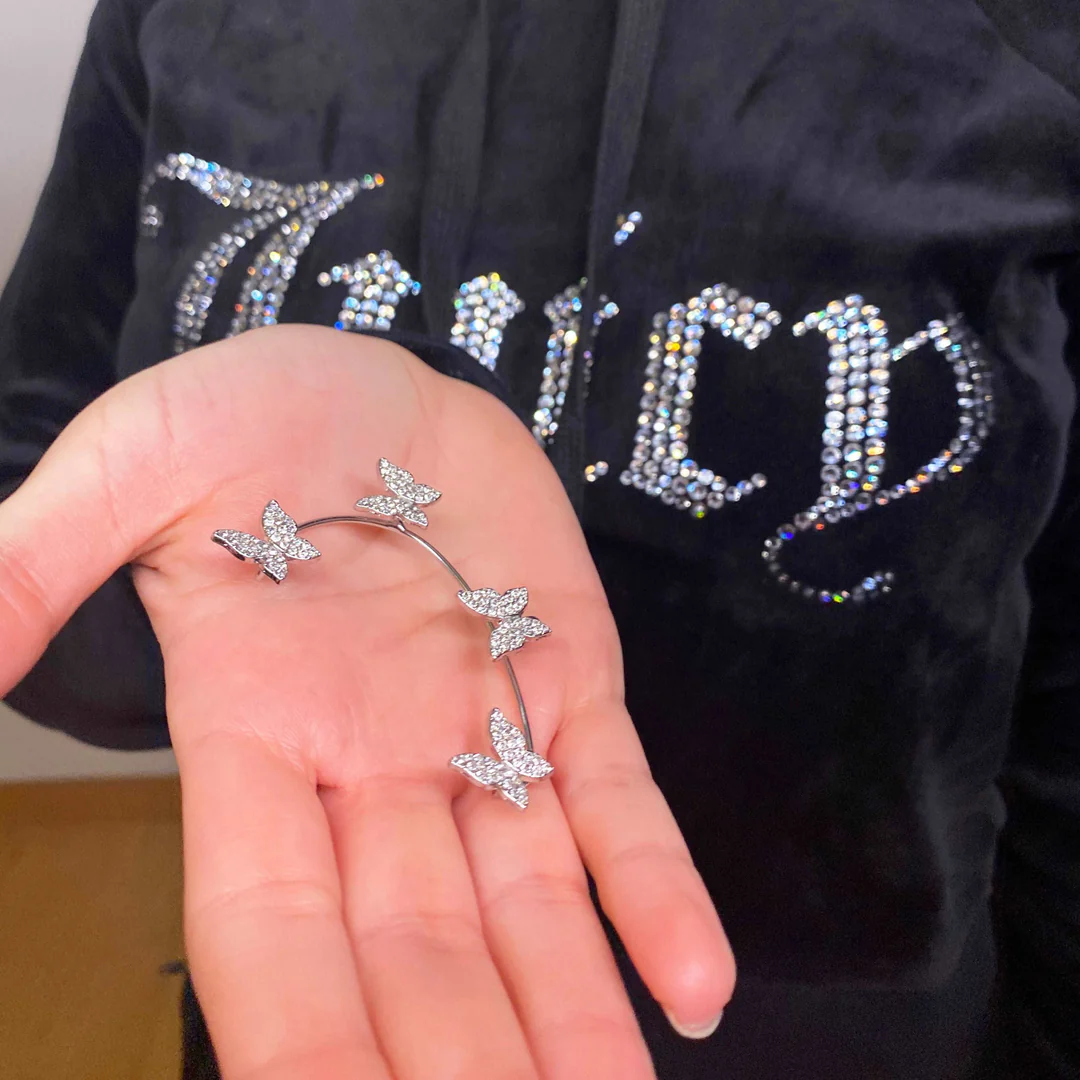 BUY 1 GET 1 FREE🦋Butterfly Ear Cuffs