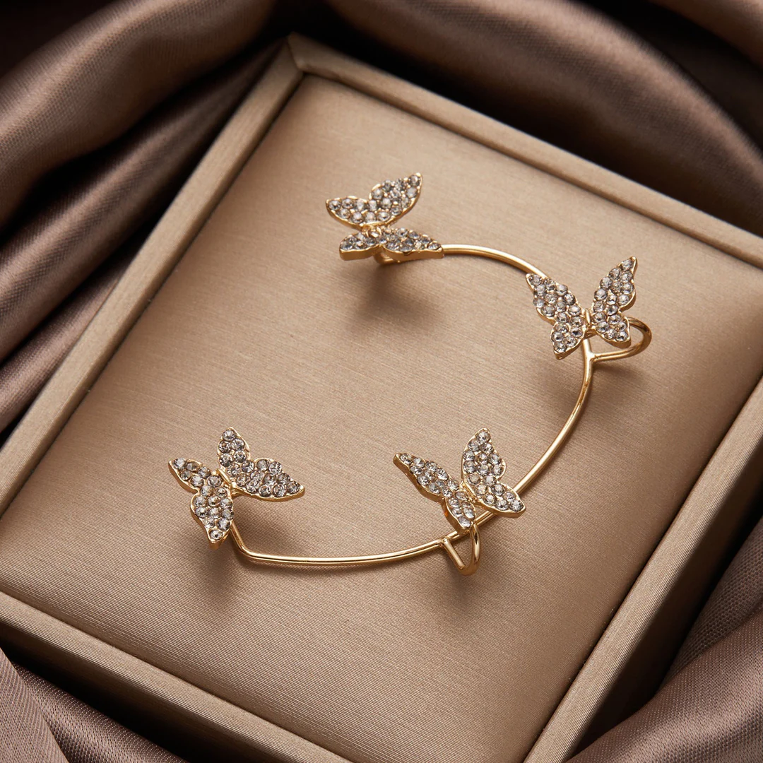 BUY 1 GET 1 FREE🦋Butterfly Ear Cuffs
