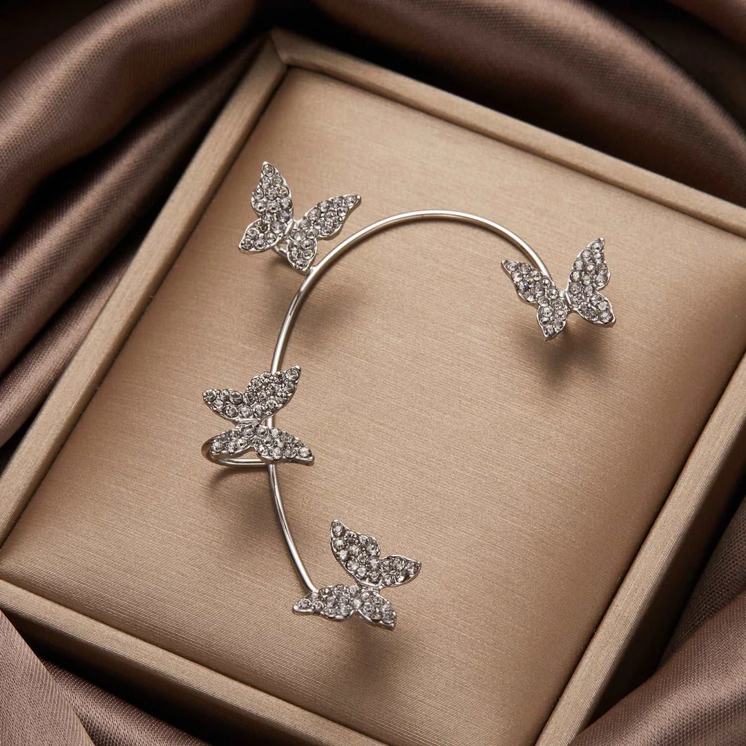 BUY 1 GET 1 FREE🦋Butterfly Ear Cuffs
