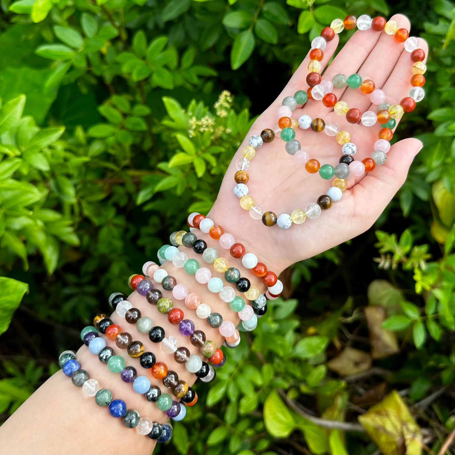 12 Zodiac Crystal Bracelets
